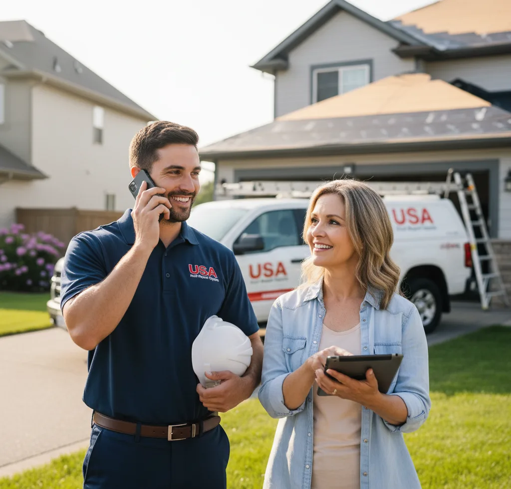 USA Roof Repair Experts customer support in Duncanville